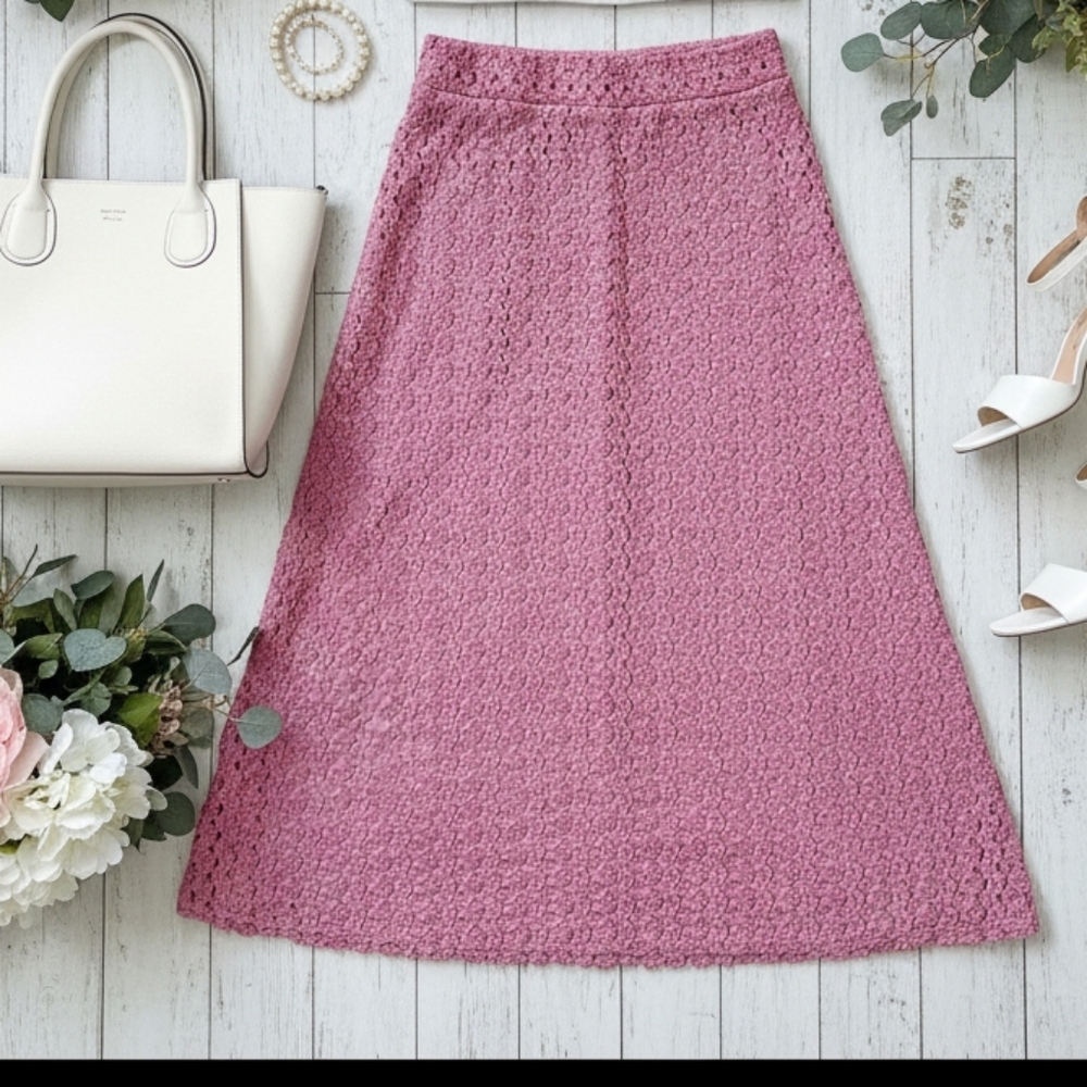 Lace Lined Skirt - Picture 9 of 10